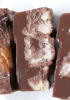 Foto resep Puding balok roti tawar