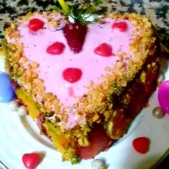 A picture of Love Cake.