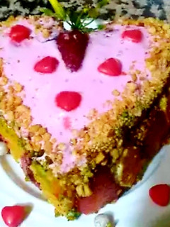 A picture of Love Cake.
