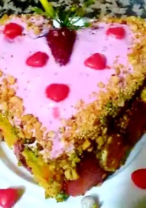 A picture of Love Cake.