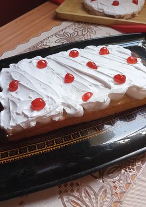 A picture of My best ever Three milk cake.