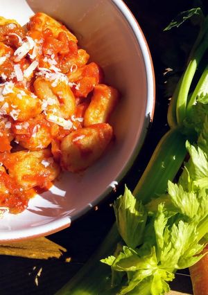 Foto di Gnocchi di patate con sugo campagnolo