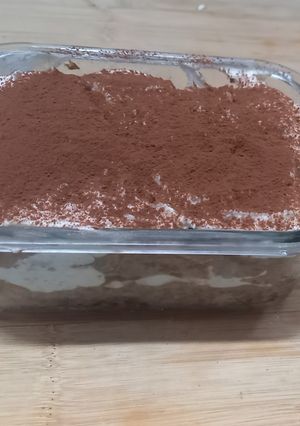 Una foto de Tiramisú Saludable