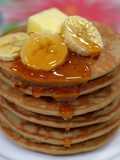 Hot Cakes de Avena y Plátano