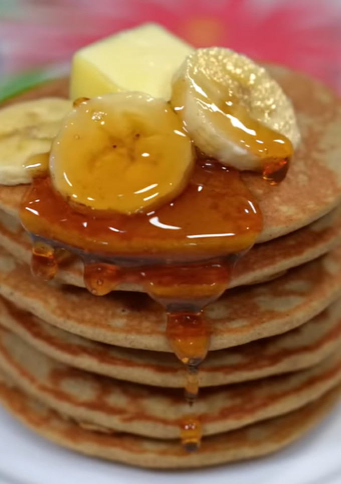 Una foto de Hot Cakes de Avena y Plátano