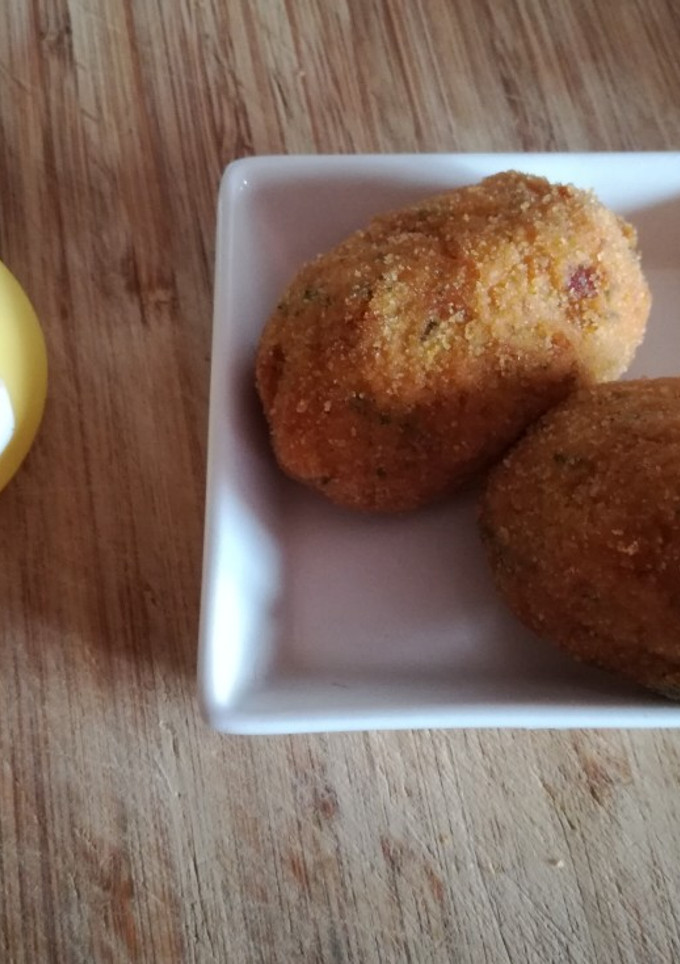 Una foto de Croquetas de arroz