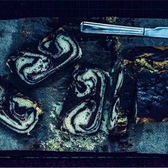 A picture of Vegan Marble Cake.