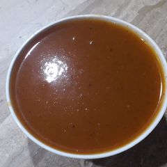 A picture of Homemade tomato sauce.