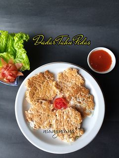 Foto resep Dadar Tahu Pedas