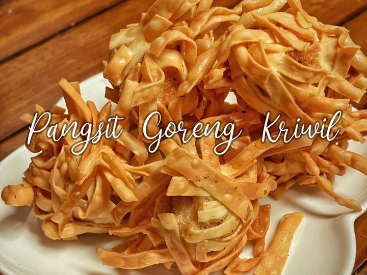 Cara Sederhana Membuat Resep  Pangsit Goreng Kriwil yang Enak Banget, Lezat