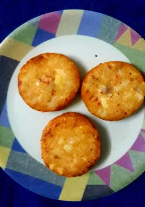 A picture of Rice tikki.