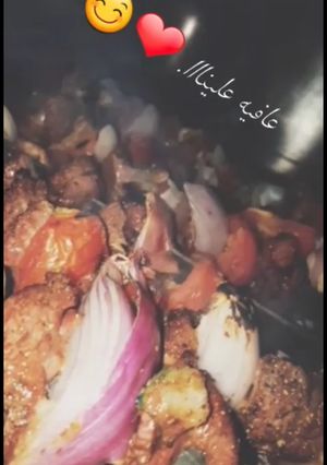 صورة لوصفة طريقة شوي اللحم على الفحم