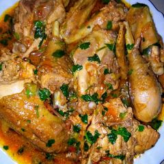 A picture of Braised chicken.