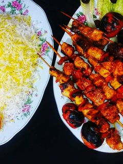 عکسی از دستور کباب حسینی مرغ