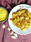 Tapas patate con salsa aioli