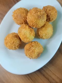 Foto resep Bola ubi isi gula merah