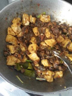 Foto resep Sambal goreng kerang tahu