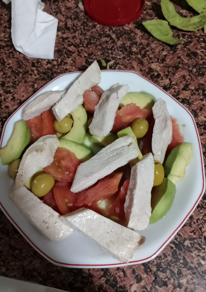 Una foto de Ensalada de pavo