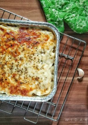 Foto resep Fettucine panggang dg rasa Aglio e Olio