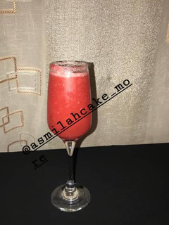 A picture of Watermelon slush.