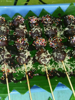 Foto resep Bola ubi coklat (cemilan anak simpel)