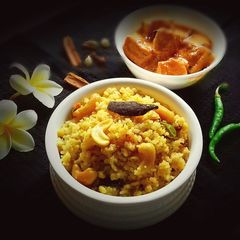 A picture of Bhuni Khichuri.