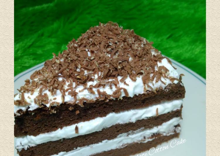 Slice Cake dari Chocolate Ogura Cake kemarin