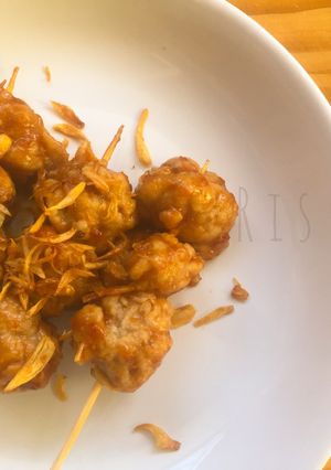 Foto resep Cilok #keto bawang goreng