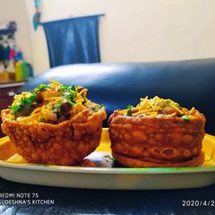 A picture of Tokri/Basket Chaat ❤️.