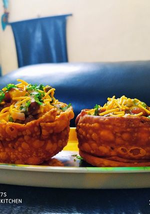 A picture of Tokri/Basket Chaat ❤️.