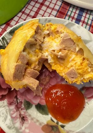 Foto resep Omelete kukus