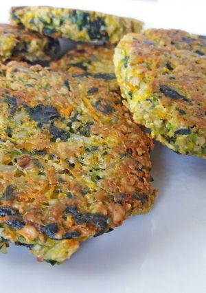 Una foto de Torrejas de arroz y vegetales