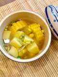Canh Bắp Ngọt Khoai Tây Đậu Hà Lan