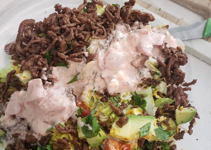 How to Prepare Ultimate Taco Salad for Lunch Food