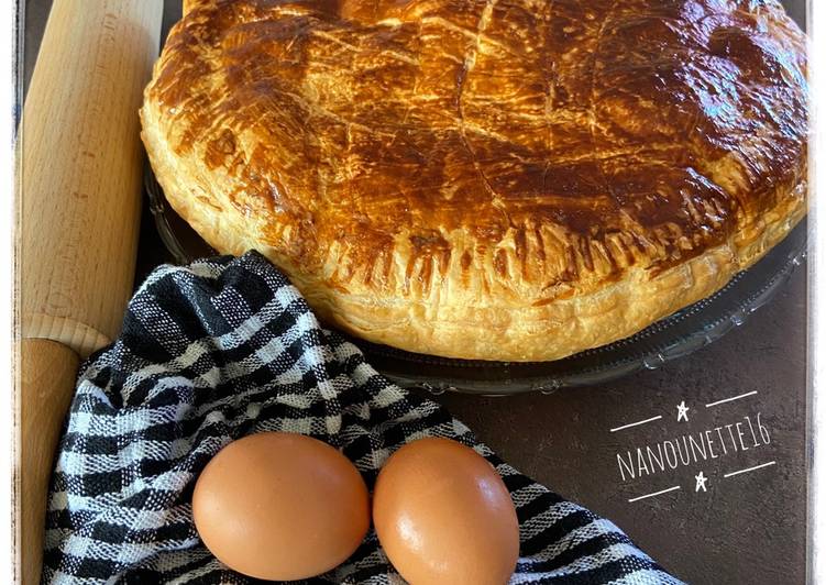 Voici la recette Galette frangipane spécial