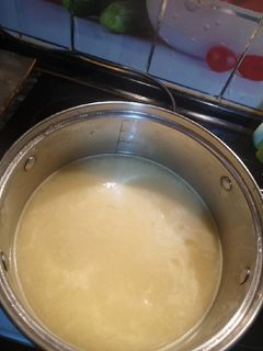 Una foto de Sopa de pollo con garbanzo
