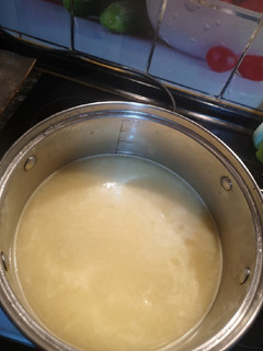 Una foto de Sopa de pollo con garbanzo