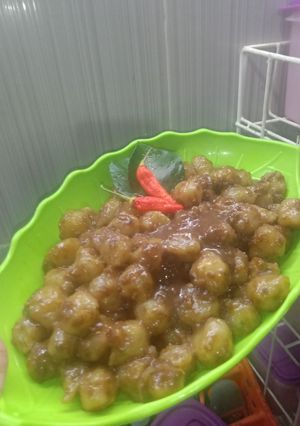 Foto resep CILOK JONTOR EKONOMIS BUMBU KACANG...🌶️🌶️🌶️😋😋😋
