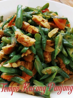 Foto resep Oseng Tempe Kacang Panjang