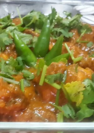 A picture of Chicken Bhuna Masala.