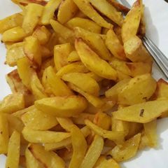 A picture of Buttered fries.