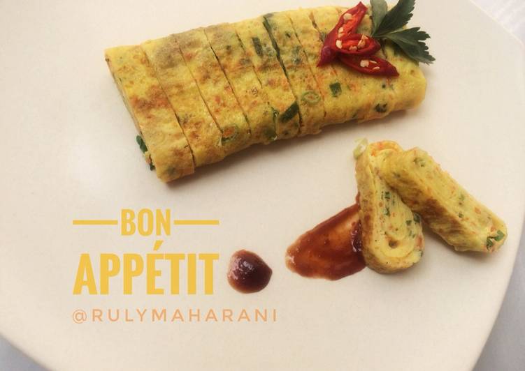 계란말이 (Gye-ran-ma-ri) a.k.a Telur Gulung