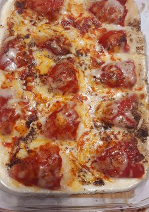 Una foto de Pimientos de piquillo rellenos de bacalao