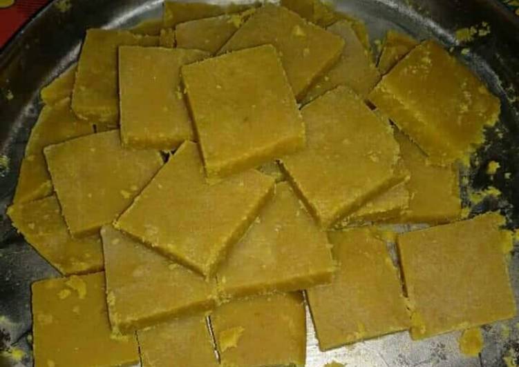 Steps to Make Award-winning Besan burfi