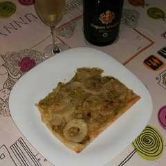 Foto principal de Hojaldre con puerros, pera y queso