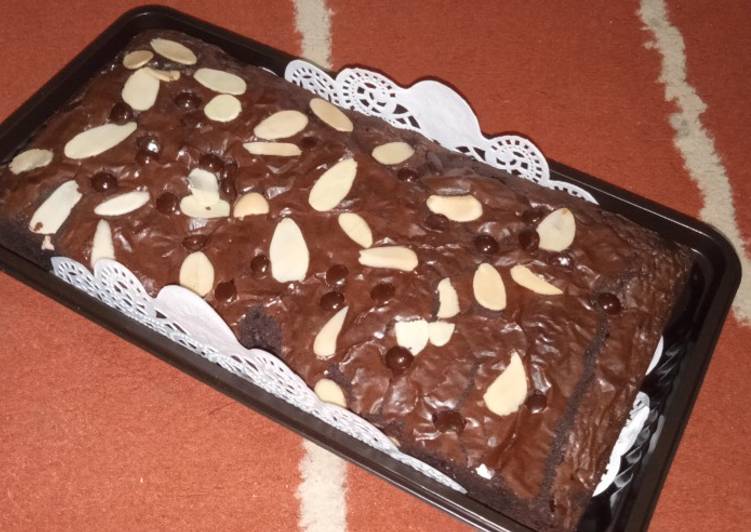 Resep Brownies shiny crust | Cara Buat Brownies shiny crust Yang Enak Dan Lezat