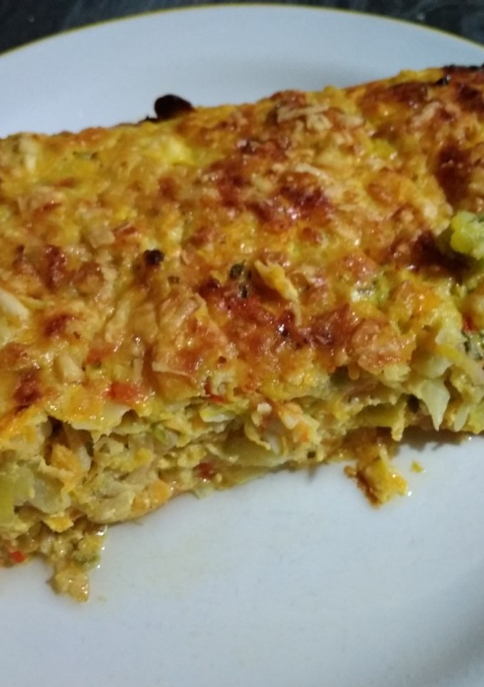 Una foto de Pastel verdura rallada