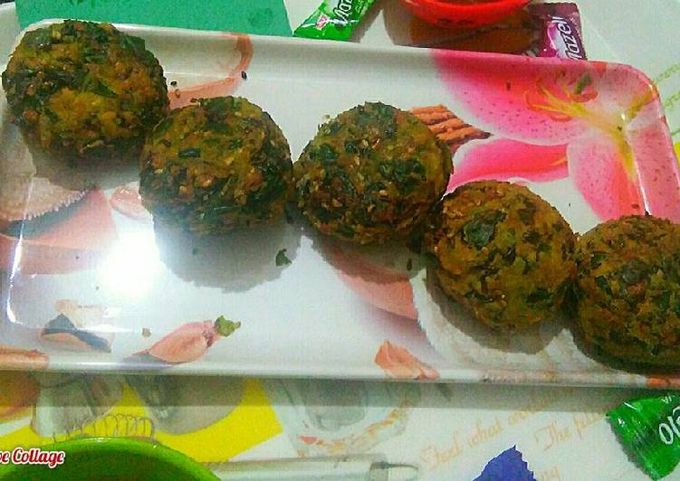 Recipe of Appetizing Palak ke Laddu | Satisfying Recipe | So Delicious !