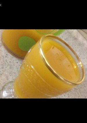 صورة لوصفة عصير قمر الدين 😋
