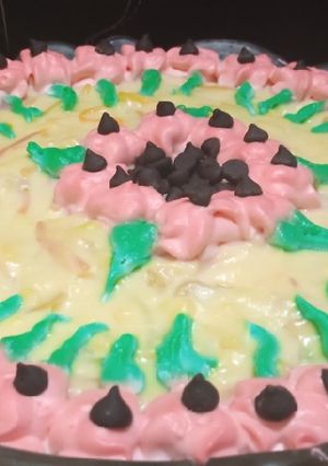 A picture of Creamy custard.